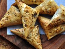 Mushroom Filo with Spinach and Feta